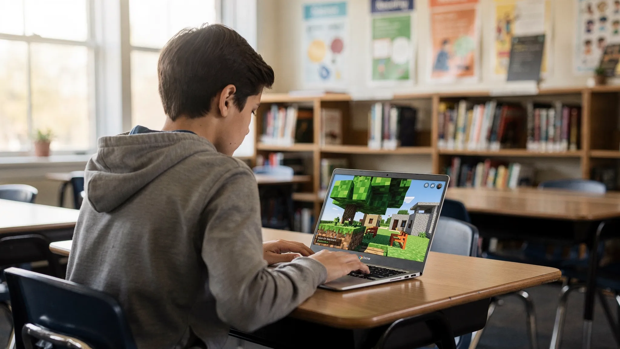 Unblocked Minecraft: How to Play at School (No Download)