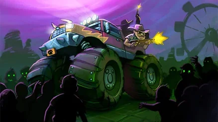 Monster Truck vs Zombie