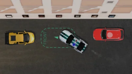 Dubai Police Parking 2